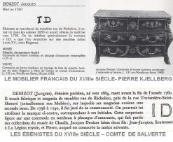 Regence | Antiquités Philippe Glédel Commode Regence A Pont Estampillee I.D. Pour Jacques Denizot - Paris Xviiie