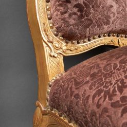 Regence | Laurent Chalvignac Paire De Larges Fauteuils Epoque Regence Xviiie Siecle