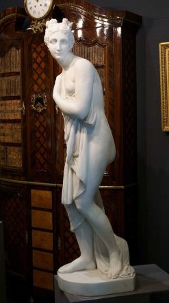 Louis-Philippe | Antichità San Felice Grande Venus Italic En Marbre Vers 1850