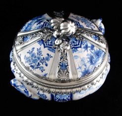 Louis Xv | Baptiste Jamez Delft, C.1759 - Terrine D'Epoque Louis Xv Montee D'Argent Massif (Paulus Van Der Burch)