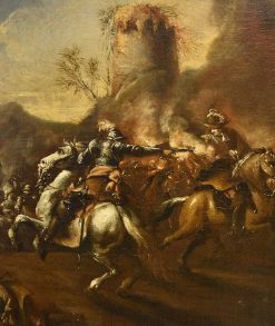 Louis Xiv | Antichità Castelbarco Choc De Cavalerie - Francesco Graziani, Dit Ciccio Napoletano