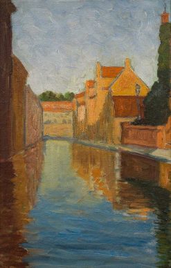 Nouveautes | ClassicArtworks Stockholm Olof Sager-Nelson (1868-1896) - Bruges, 1894