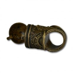 Bijouterie, Joaillerie | Matthew Holder Bague A Gant Renaissance En Bronze Ornee D'Un Encrier, Italie 16E /17E Siecle