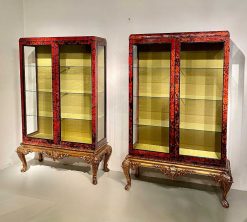 Nouveautes | Robin Kowalski Antiques Paire De Vitrines En Ecaille De Tortue, - Maison Franck