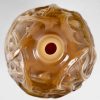 Art Nouveau | BG Arts 1921 Rene Lalique - Vase Ronces Butterscotch