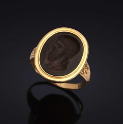 Bijouterie, Joaillerie | Emmanuel Soubielle Works of Art Bague Avec Intaille, Hippocrate