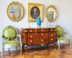 Transition | GSLR Antiques Commode A La Grecque D'Epoque Louis Xv