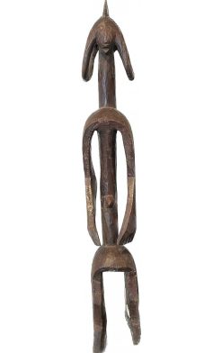 Art Tribal | Galerie Samarcande Sculpture Feminine Aux Traits Allonges Iagalagana Mumuye