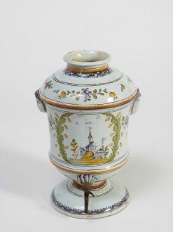 Ceramiques, Porcelaines | Galerie Damidot Fontaine En Faience De Moulins