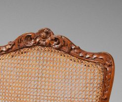 Louis Xv | Galerie Delvaille Importante Suite De Quatre Grands Fauteuils A La Reine