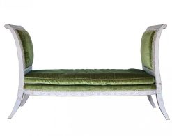 Directoire | Galerie Pellat de Villedon Banquette Formant Lit De Repos Laquee