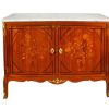 Transition | Antiquaires Balzeau & Brion Buffet Commode A Portes Epoque Transition Estampille De Denizot