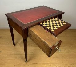 Louis Xvi | Sérignan Antiquités Petit Bureau De Boudoir A Evolution, De Jeux D'Epoque Louis Xvi Vers 1780