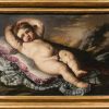 Nouveautes | Cantore Galleria Antiquaria Bernardino Mei (1612- 1676) Putto Endormi Avec Une Abeille