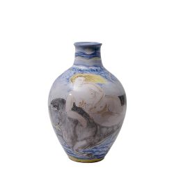 Annees 50-60 | Galerie Latham Enlevement D'Europe Grand Vase En Faience De Pierre Roulot