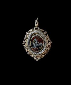 Bijouterie, Joaillerie | Steven Bouchaert Pendentif Renaissance En Argent Dore. Fin Xvie Siecle