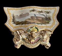 Ceramiques, Porcelaines | Galerie Francesco De Rosa Consolle A Trumeau Porcelaine 1775