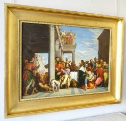 Restauration | GSLR Antiques Le Festin Chez Simon Le Pharisien, Ecole Fancaise Ou Italienne Du Debut 19E Siecle D'Apres Veronese