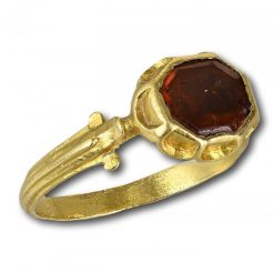 Bijouterie, Joaillerie | Matthew Holder Bague Renaissance En Or Avec Un Grenat Hessonite