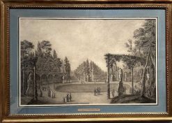 Nouveautes | Galerie Theunissen & de Ghellinck Paire De Vues Du Parc De Bruxelles En 1798