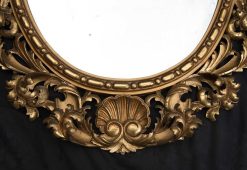 Miroirs, Trumeaux | Borrelli Antichita Miroir Florentin En Bois Dore Et Sculpte