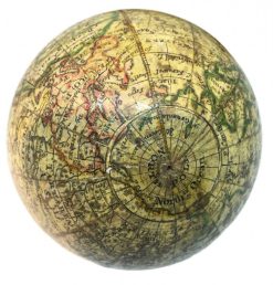 Collections | Subert Globe De Poche. Londres, Entre 1775 Et 1798. Reedition Du Globe 1719 Par Hermann Moll