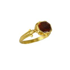 Bijouterie, Joaillerie | Matthew Holder Bague Renaissance En Or Avec Un Grenat Hessonite