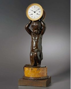 Restauration | Richard Redding Antiques Pendule Figurative Signee Breguet