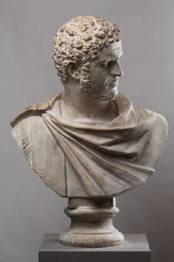 Sculpture | Cavagnis Lacerenza Buste De Caracalla En Platre Italie 19E Siecle