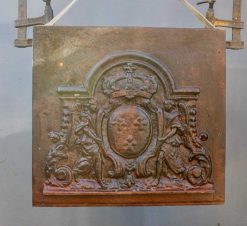 Materiaux & Architecture | Jean-Yves Buhard Plaque De Cheminee Renaissance Avec Circuit De Ventilation