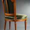 Louis Xvi | Galerie Delage Paire De Chaises Par Jean-Rene Nadal