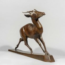 Art Deco | Galerie Nicolas Bourriaud Prost Maurice (1894-1967) Gazelle Tetracere (1932)