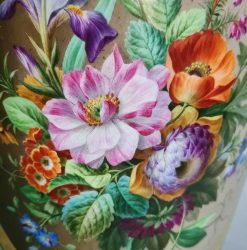 Louis-Philippe | Anne Besnard Vases En Porcelaine D'Epoque Restauration