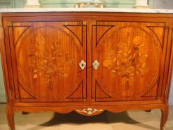 Transition | Antiquaires Balzeau & Brion Buffet Commode A Portes Epoque Transition Estampille De Denizot