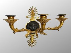 Nouveautes | Galerie Maxime Fustier Paire D'Appliques Aux Lions D'Epoque Empire