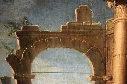 Louis Xiv | Romano Ischia Caprice Architectural Gennaro Greco (1663-1714)