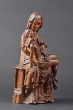 Moyen Age | Galerie Sismann Pieta Gothique - Autriche (Salzbourg) Vers 1420-1430