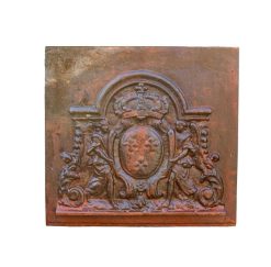 Materiaux & Architecture | Jean-Yves Buhard Plaque De Cheminee Renaissance Avec Circuit De Ventilation