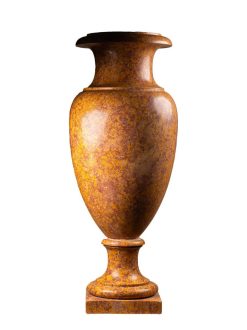 Objet De Decoration | Desmet Galerie Vase Monumental En Marbre De Brocatelle D'Espagne