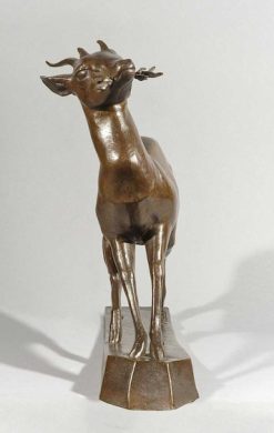 Art Deco | Galerie Nicolas Bourriaud Prost Maurice (1894-1967) Gazelle Tetracere (1932)