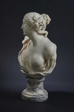 Louis Xiv | Galerie Sismann Buste De Femme En Marbre - Italie Seconde Moitie Du Xviie Siecle