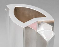 Annees 50-60 | Emmanuel Redon Silver Fine Art Garrido -Vvase Constructiviste En Argent Massif