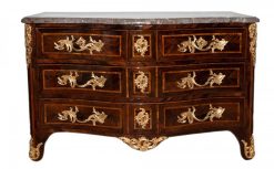 Regence | Galerie Lauretta Commode Epoque Regence Estampillee Antoine Criaerd