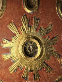 Art Sacre, Objets Religieux | Le jardin des Moines Reliquaire Canivet Aux 140 Reliques Dont Vetement Du Christ