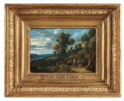 Nouveautes | Jan Muller Lucas Van Uden (1595-1672). Deux Paysages Animes