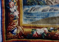 Tapisserie & Tapis | Méounes Antiquités Scene De Peche Bucolique - Tapisserie D'Aubusson Atelier De Jean Dumonteil