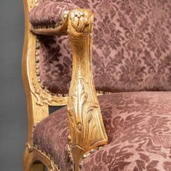 Regence | Laurent Chalvignac Paire De Larges Fauteuils Epoque Regence Xviiie Siecle