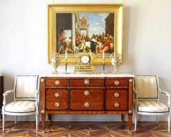 Restauration | GSLR Antiques Le Festin Chez Simon Le Pharisien, Ecole Fancaise Ou Italienne Du Debut 19E Siecle D'Apres Veronese