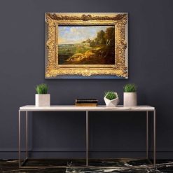 Nouveautes | Arte Fact Fine Art Peintre Flamand Du Xviie Siecle - Vaste Paysage Avec Une Ville Fortifiee