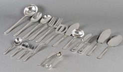 Argenterie Et Orfevrerie | BG Arts Puiforcat - Menagere Art Deco "Nice" Argent Massif - 192 Pieces